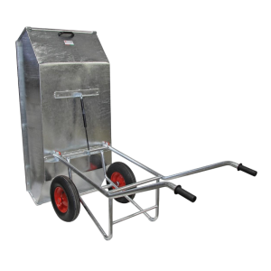 Mestwagen kiepbaar 450 ltr. gegalvaniseerd