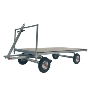 Schamelwagen met trekstang,125 x 250 cm