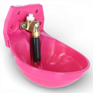 Drinkbak model 12 P messing 3/4″ Roze