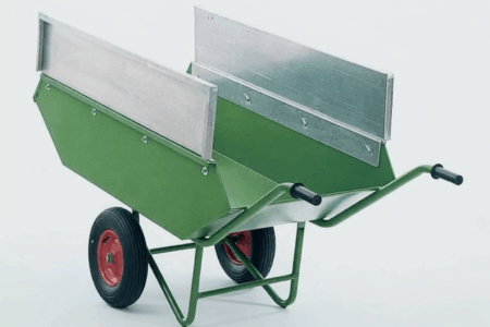 Aluminium zijplaten voor vaste mestwagen