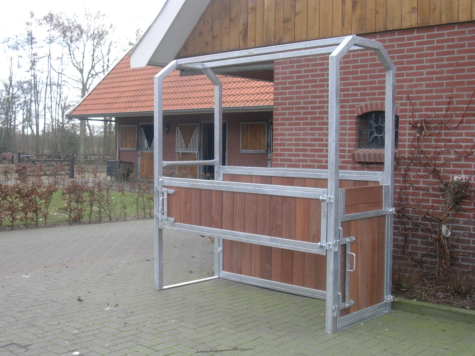 Behandelbox paard