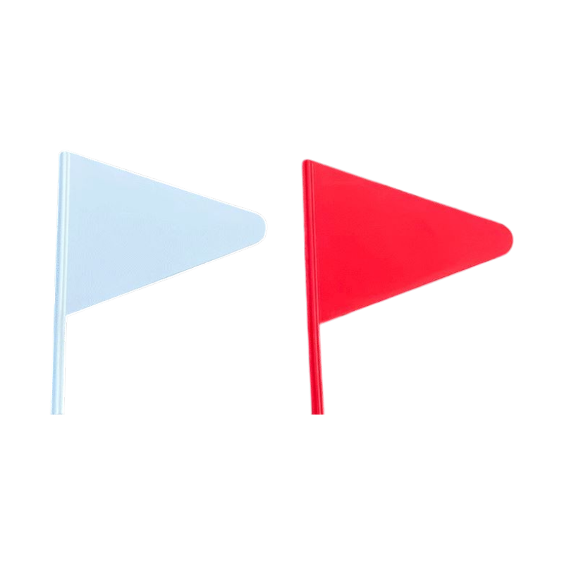 Hindernisvlag kunststof, diverse kleuren