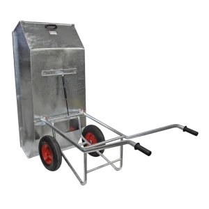 Mestwagen kiepbaar 450 ltr. gegalvaniseerd