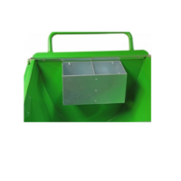 Mineralenbak; gegalvaniseerd