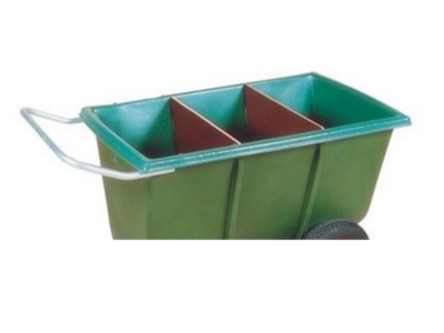 Houten tussenschot voerwagen 400L