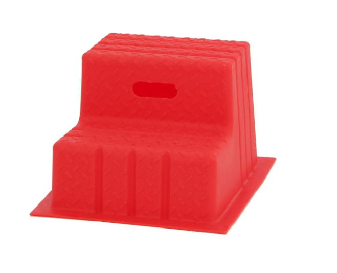 opstap hulp rood