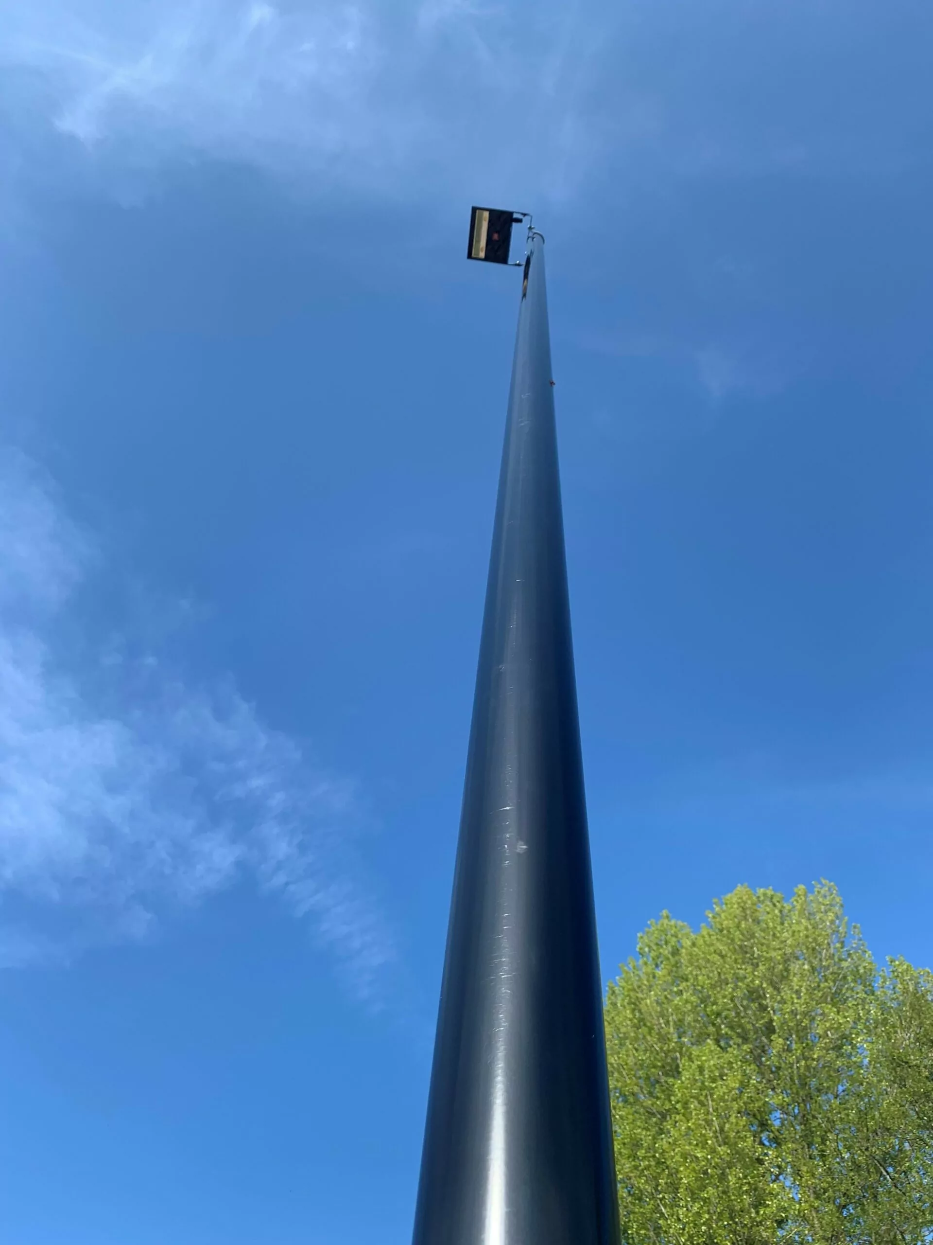 kantelbare lichtmast