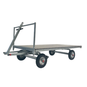Schamelwagen met trekstang,125 x 250 cm