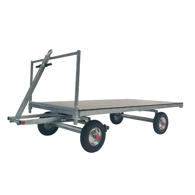 Schamelwagen met trekstang,125 x 250 cm