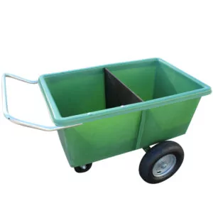Houten tussenschot voerwagen 250L