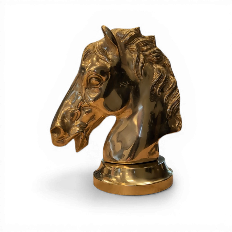 Paardenhoofd, messing