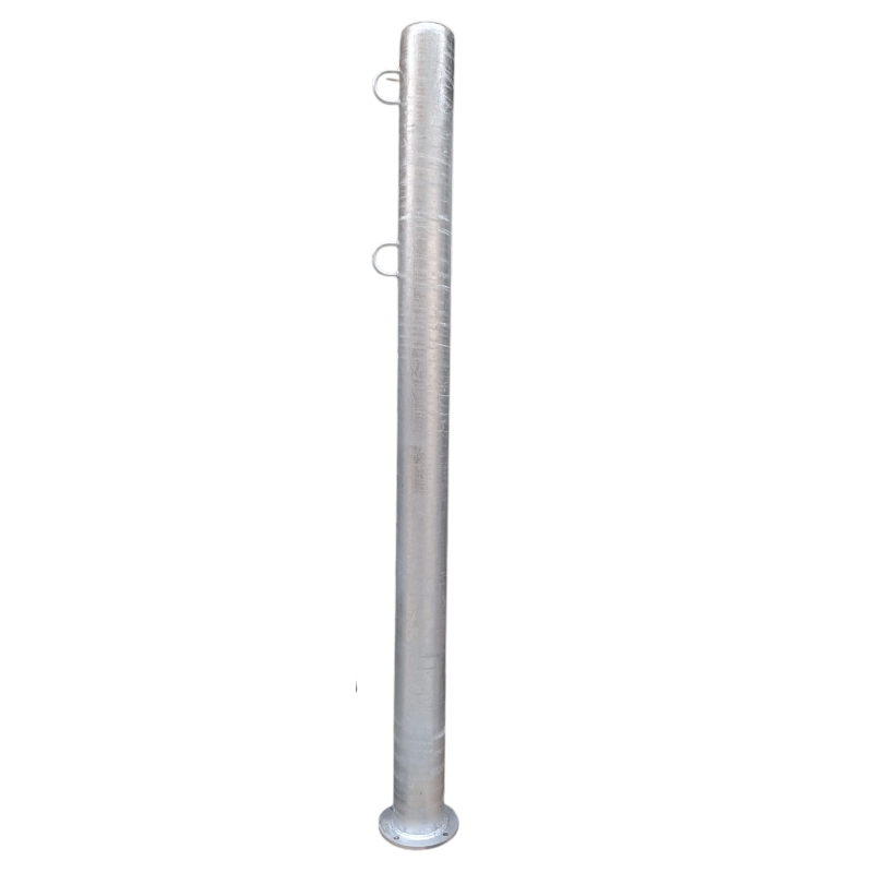 Wasplaatspaal gegalvaniseerd Ø127mm/190cm dicht