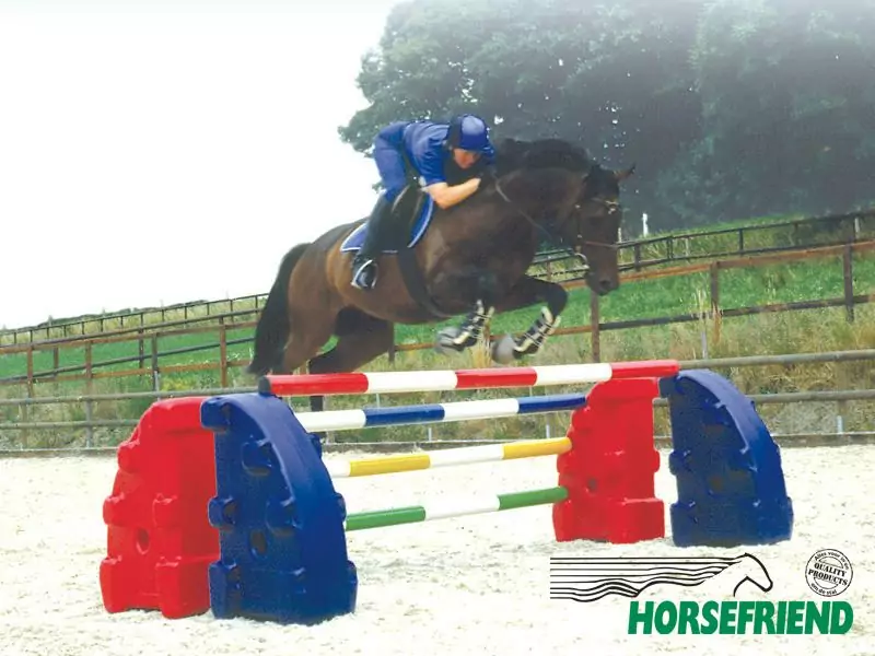 Hindernis trainingsset van kunststof