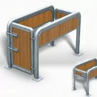 Opvoelbox paard