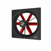 Wandinbouw ventilator; 4E40Q incl.rooster