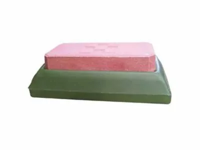 Liksteenhouder kunststof 2kg