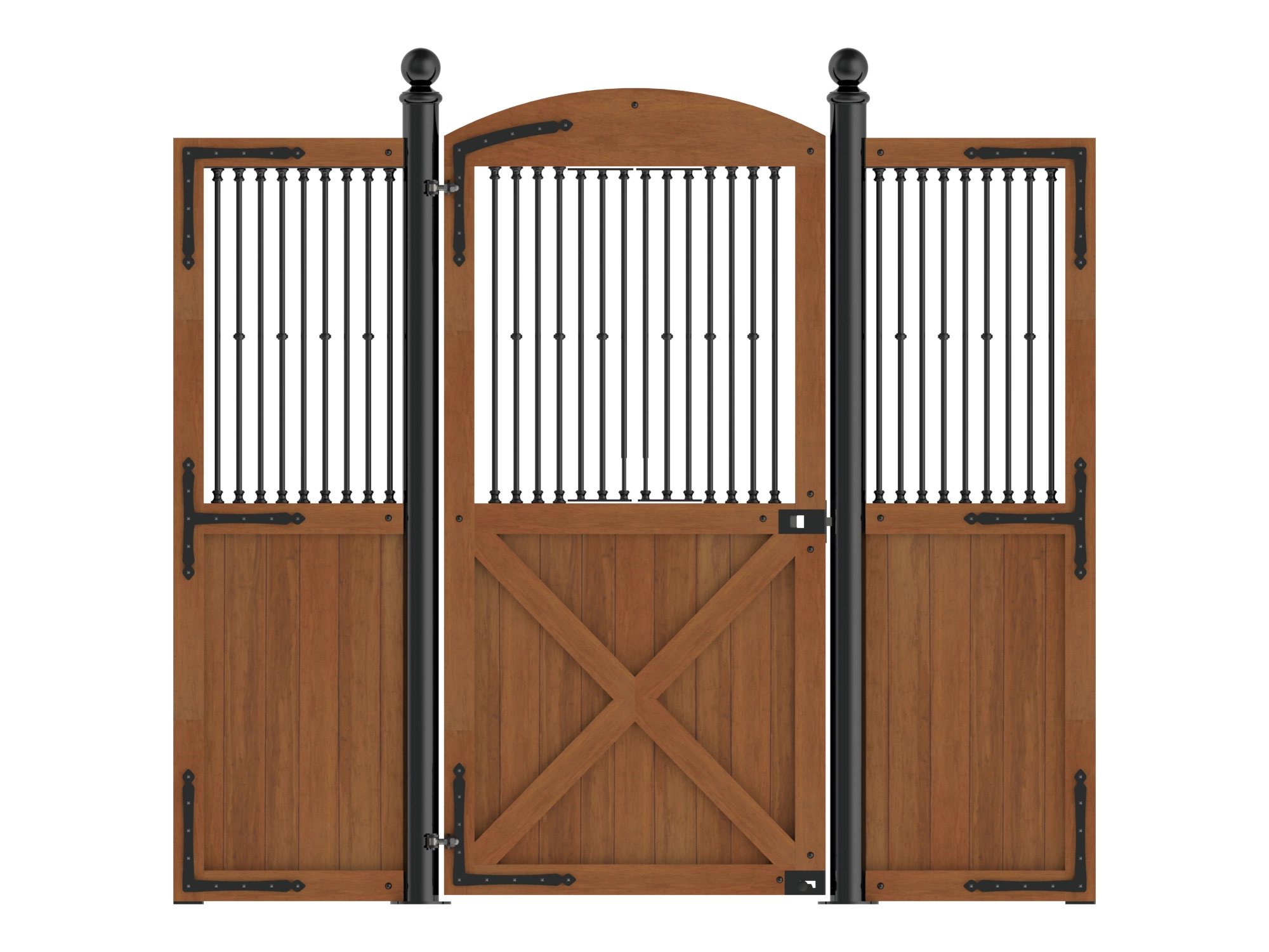 Paardenbox voorwand