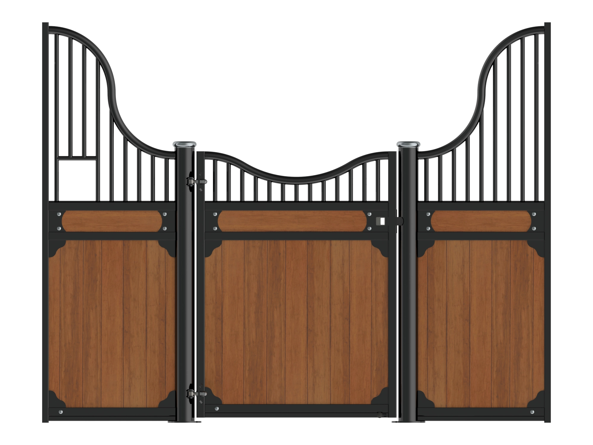 Paardenbox voorwand