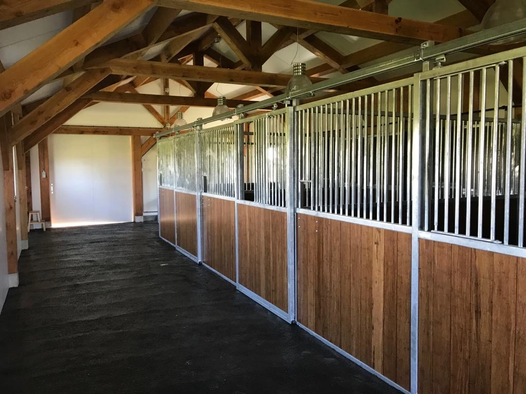 Paardenbox voorwand