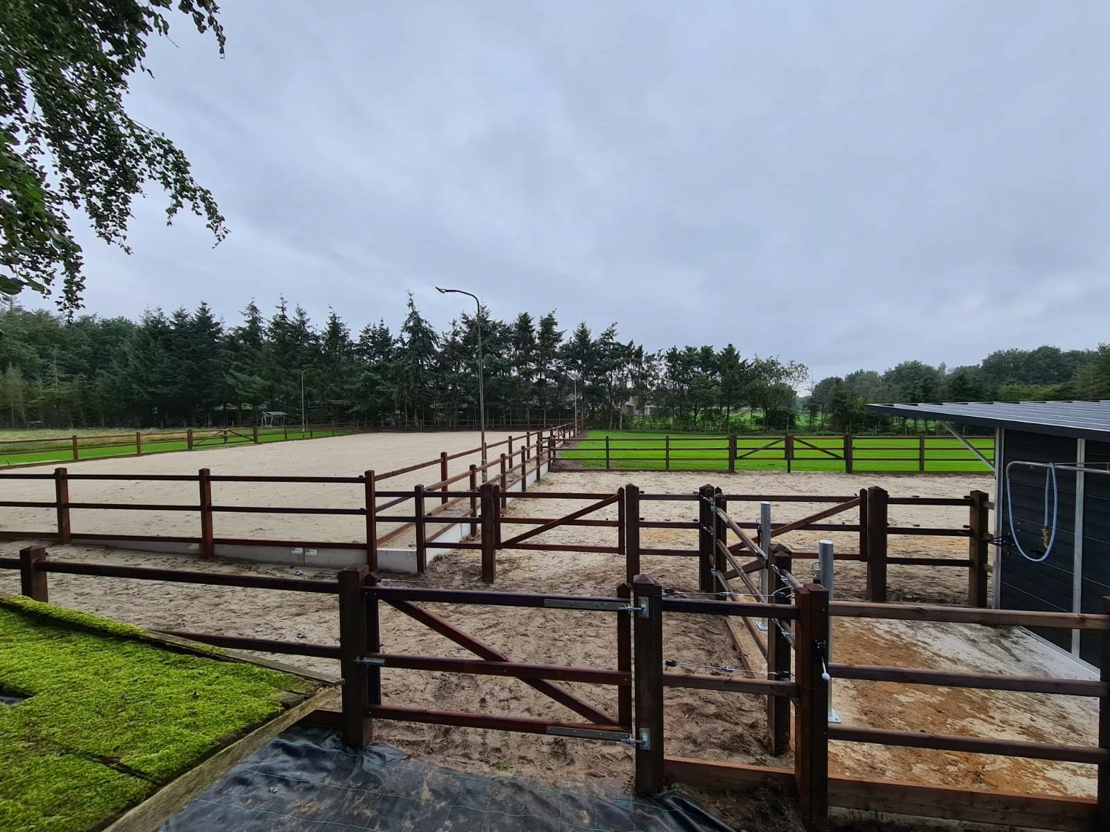 paarden omheining