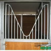 Weefrek deur paard
