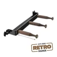 Kapstok Retro Stubbs 3 haken met legplank