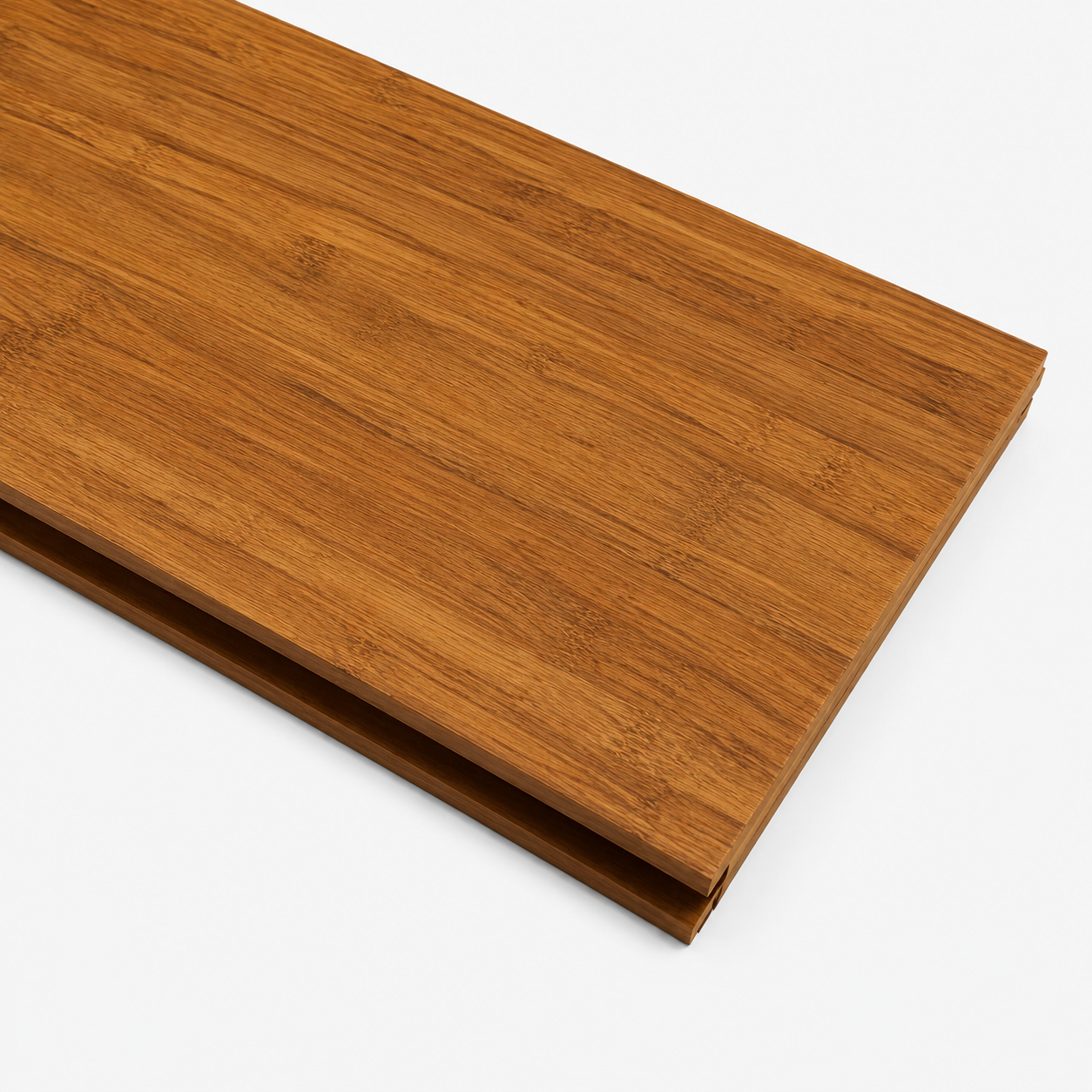 Bamboe plank - donker gecoat, 980 mm