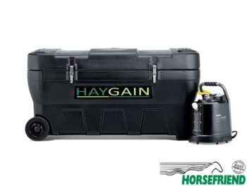 01.HAYGAIN HG-2000; geschikt voor een hele baal. Afm. 1435x 865x 730(h)mm